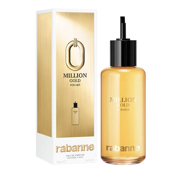 Refil Perfume Rabanne Million Gold For Her Feminino Eau de Parfum