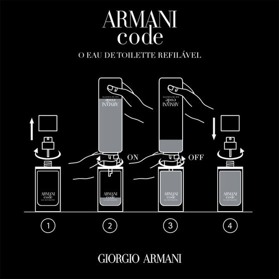 Perfume Armani Code Homme Masculino Eau de Toilette