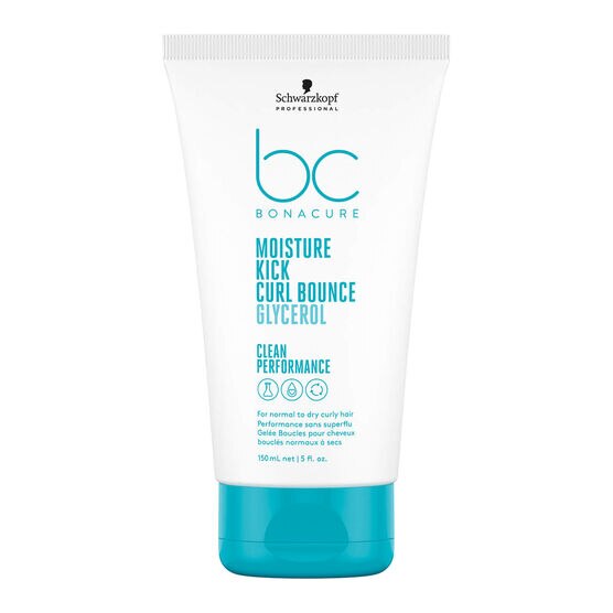 Modelador de Cachos Schwarzkopf Bonacure Clean Performance Curl Bounce Moisture Kick