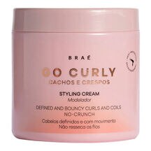 Finalizador Braé Go Curly Cachos e Crespos Styling Cream