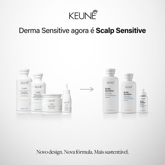 Shampoo Calmante para Couro Cabeludo Sens&iacute;vel Keune Care Scalp Sensitive