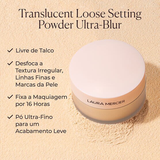 Mini Pó Finalizador Translúcido Laura Mercier Translucent Setting Powder Ultra Blur