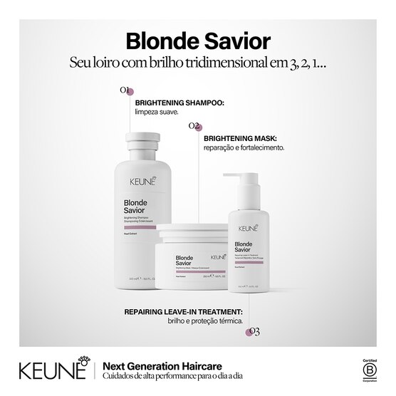 Leave-in para Loiros Keune Care Blonde Savior