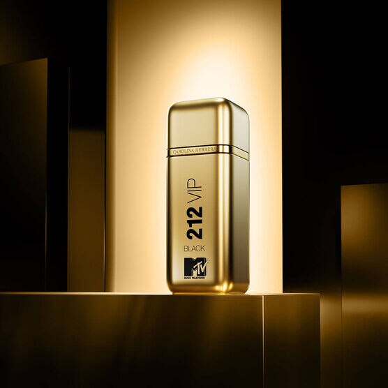 Perfume 212 VIP Black NYC MTV Masculino Eau de Parfum