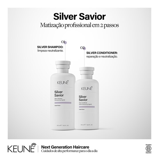 Condicionador Matizador Keune Care Silver Savior