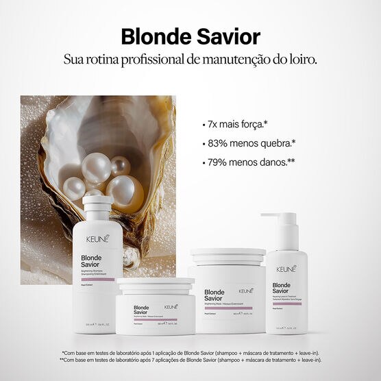 Shampoo Matizador para Loiros Keune Care Blonde Savior