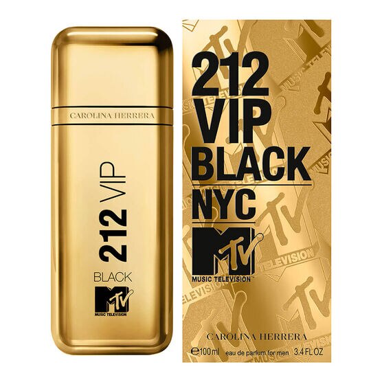 Perfume 212 VIP Black NYC MTV Masculino Eau de Parfum