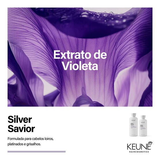 Shampoo Matizador Keune Care Silver Savior